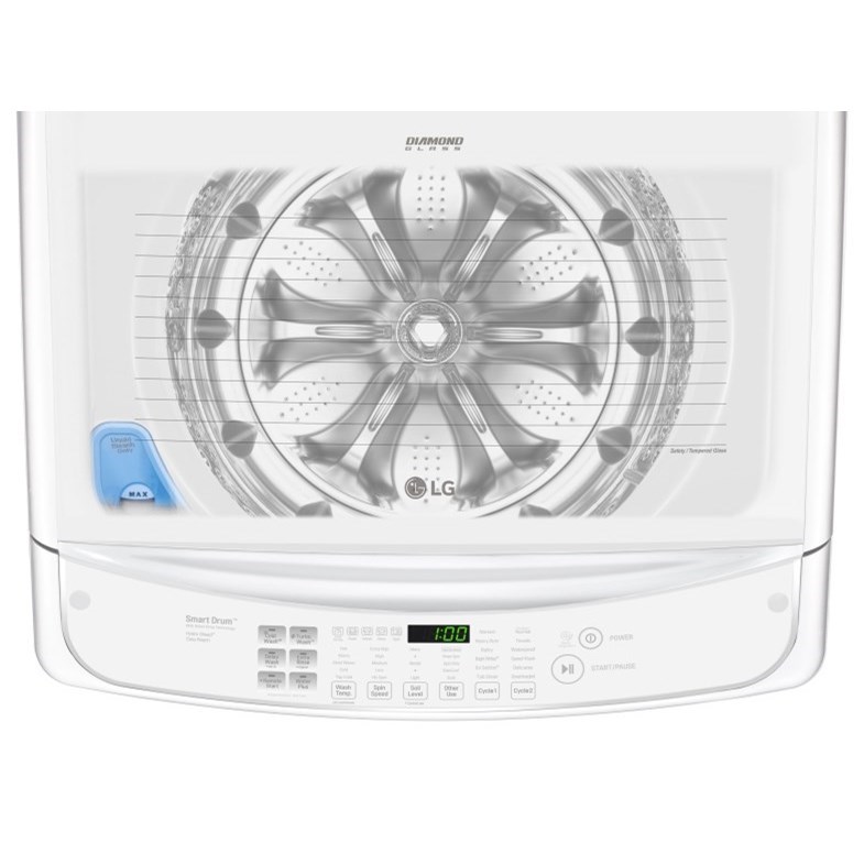 LG Appliances WT1901CW 5.0 cu. ft. Ultra Large Capacity Front Control